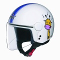 Casque Enfant Grex K1 Visor Teens White Blue 6